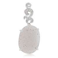 Ciondolo in argento con Agata Glitter