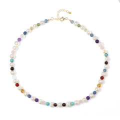 Collana in argento con Turchese (Riya)
