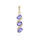 Ciondolo in oro con Tanzanite