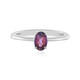 Anello in argento con Topazio Mistico Porpora