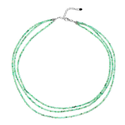Collana in argento con Smeraldo Socoto