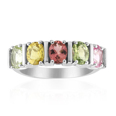 Anello in argento con Tormalina (Pallanova)