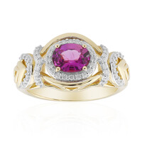 Anello in oro con Zaffiro Rosa (Rifkind 1894 Collection)