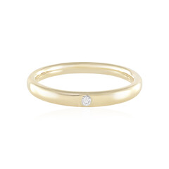 Anello in oro con Diamante VS2 (I)