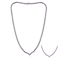 Collana in argento con Ametista