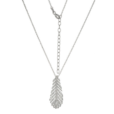 Collana in argento con Zircone (Adela Silber)