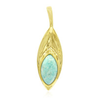 Ciondolo in argento con Amazzonite