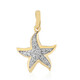Ciondolo in oro con Diamante VVS1 (G) (Annette)