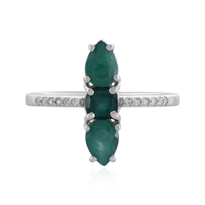 Anello in argento con Grandidierite