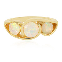 Anello in argento con Opale di Welo