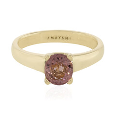 Anello in oro con Tormalina Neon del Brasile (AMAYANI)