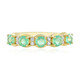 Anello in argento con Smeraldo Russo