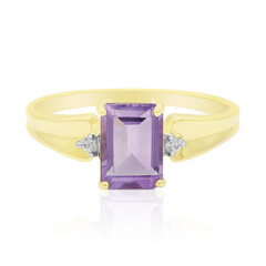 Anello in oro con Ametista