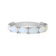 Anello in argento con Opale Australiano