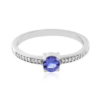 Anello in argento con Tanzanite