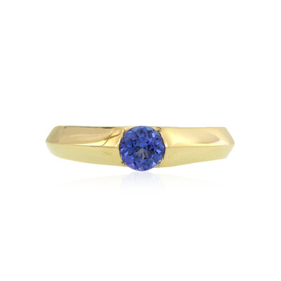 Anello in oro con Tanzanite AAA (de Melo)