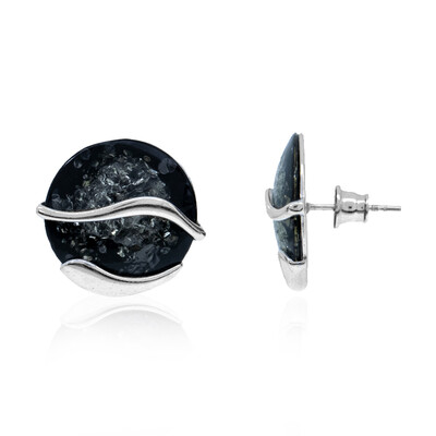 Orecchini in argento con Ambra Baltica (dagen)