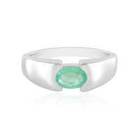 Anello in argento con Smeraldo Russo