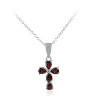 Collana in argento con Granato