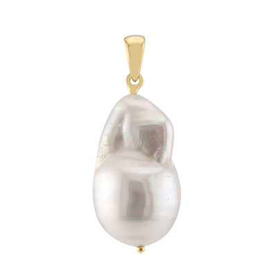 Ciondolo in argento con Perla d'Acqua Dolce Bianca (TPC)