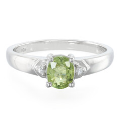 Anello in argento con Tormalina Paraíba