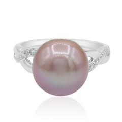 Anello in argento con Perla Ming (TPC)