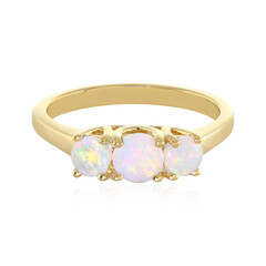 Anello in argento con Opale di Welo