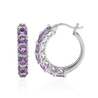 Orecchini in argento con Ametista