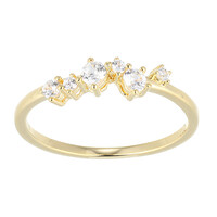 Anello in argento con Zircone