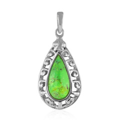 Ciondolo in argento con Turchese Kingman Mohave Verde (Art of Nature)