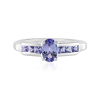 Anello in argento con Tanzanite
