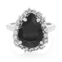 Anello in argento con Spinello Nero