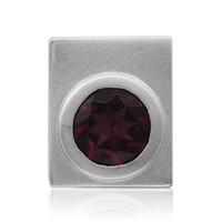 Ciondolo in argento con Rodolite