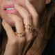 Anello in argento con Ametista (M de Luca)