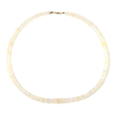 Collana in oro con Opale di Welo