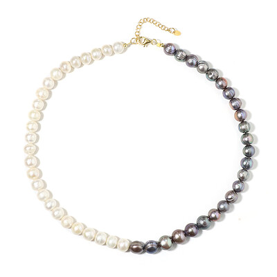 Collana in argento con Perla di Acqua Dolce