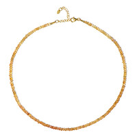 Collana in argento con Topazio Imperiale