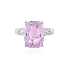 Anello in argento con Kunzite