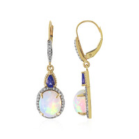 Orecchini in oro con Opale di Welo (Adela Gold)