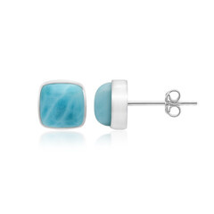 Orecchini in argento con Larimar