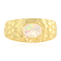 Anello in argento con Opale di Welo