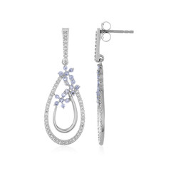 Orecchini in argento con Tanzanite