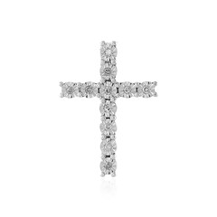Ciondolo in argento con Diamante I2 (H)