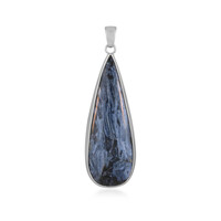 Ciondolo in argento con Pietersite (Bali Barong)
