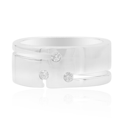 Anello in argento con Diamante I1 (G) (Annette)
