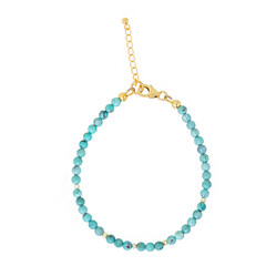 Bracciale in argento con Turchese