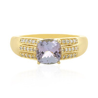 Anello in oro con Tanzanite (non riscaldata)