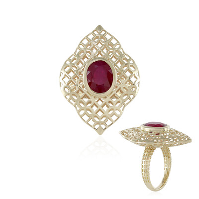 Anello in oro con Rubino del Madagascar (Ornaments by de Melo)