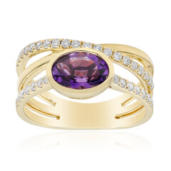 Anello in oro con Ametista (CIRARI)