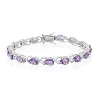 Bracciale in argento con Ametista